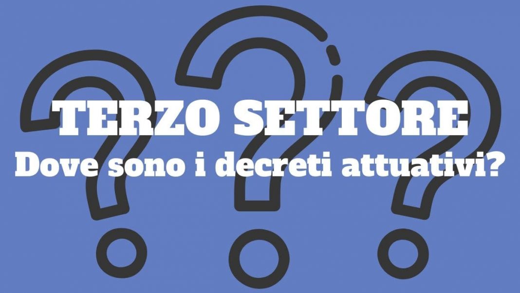 decreti terzo settore