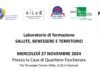 SALUTE, BENESSERE E TERRITORIO, laboratorio di formazione al Quartiere Savena a Bologna